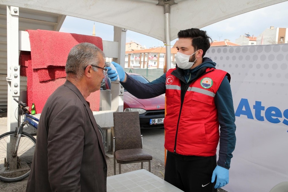 Gölbaşı Belediyesinden üç noktaya ateş ölçüm merkezi 
