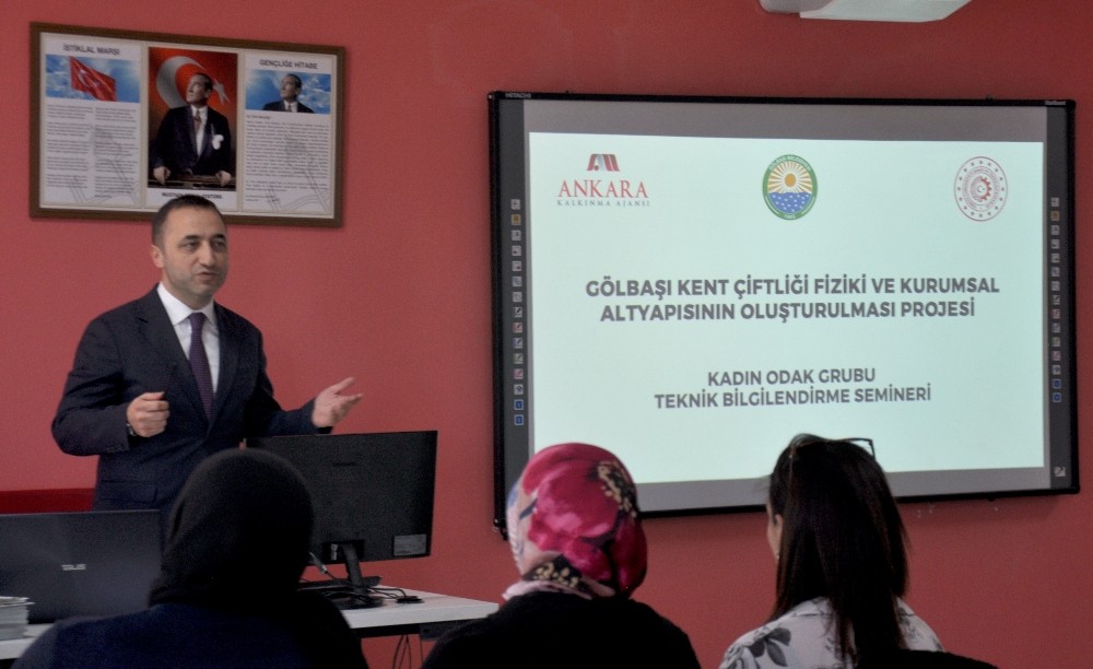 Gölbaşı’nda kurulması planlanan Kent Çiftliği için fizibilite çalışmaları devam ediyor 