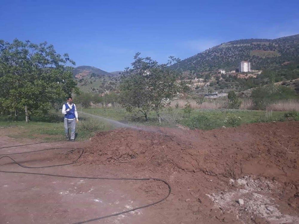 Gölbaşı’nda sivrisinek ile mücadele 