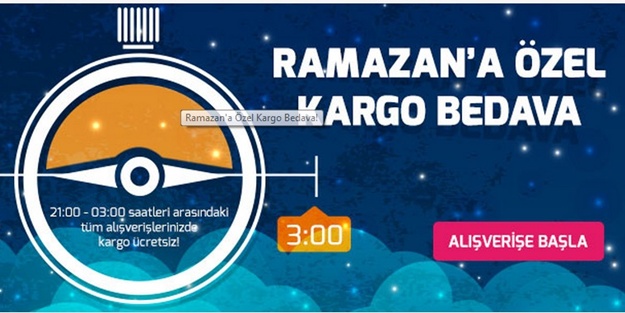 Gold.com.tr’den iftardan sahura kargo bedava kampanyası