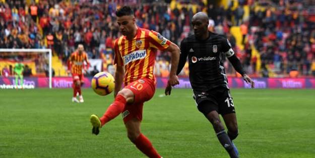 Gollü maçta Beşiktaş ve Kayserispor puanları paylaştı