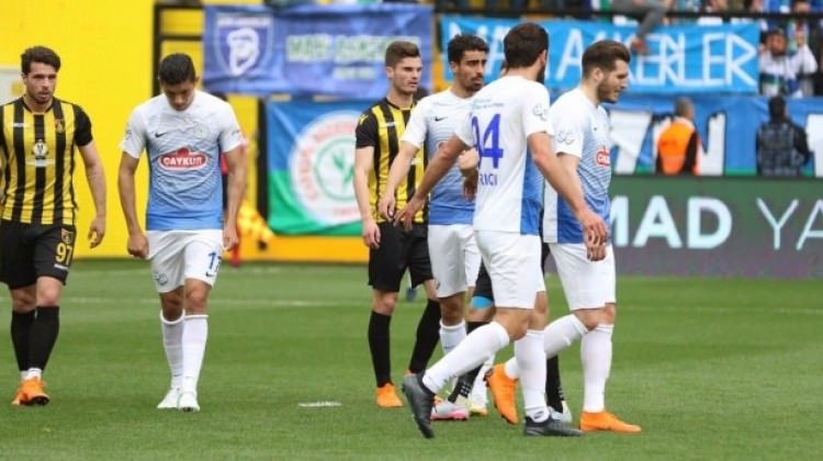 Gollü mücadeleyi lider Rize kazandı