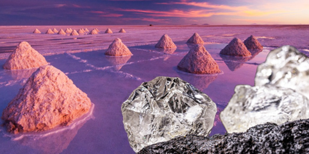 Gölün hemen yanında 540 milyar dolarlık 'beyaz altın' keşfedildi! Her yerden fışkırıyor