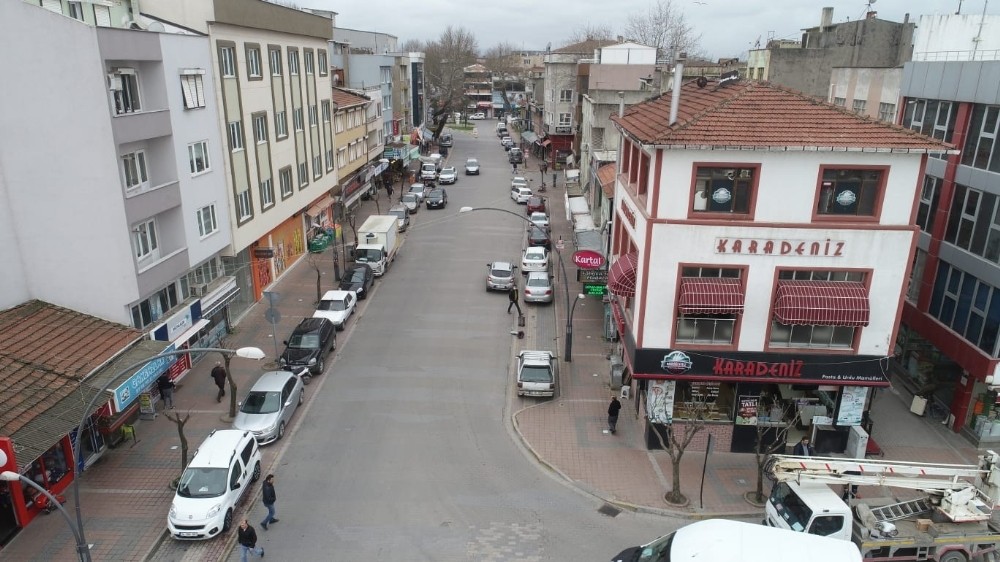Gönen’de vatandaşlar drone ile kontrol ediliyor 