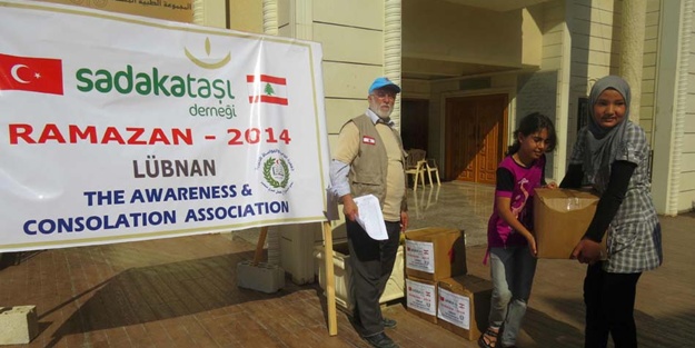 Gönlümüzden kopan iyiliklerle mazlumlara ulaştık