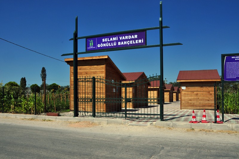 Gönüllü bahçeleri kapalı 