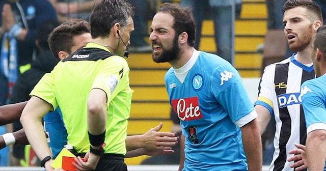 Gonzalo Higuain'in cezası belli oldu