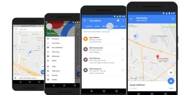Google Haritalar güncellendi