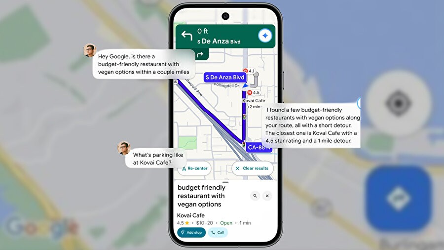 Google Haritalar’a dev yenilik! Gemini ile navigasyonda sohbet dönemi başlıyor