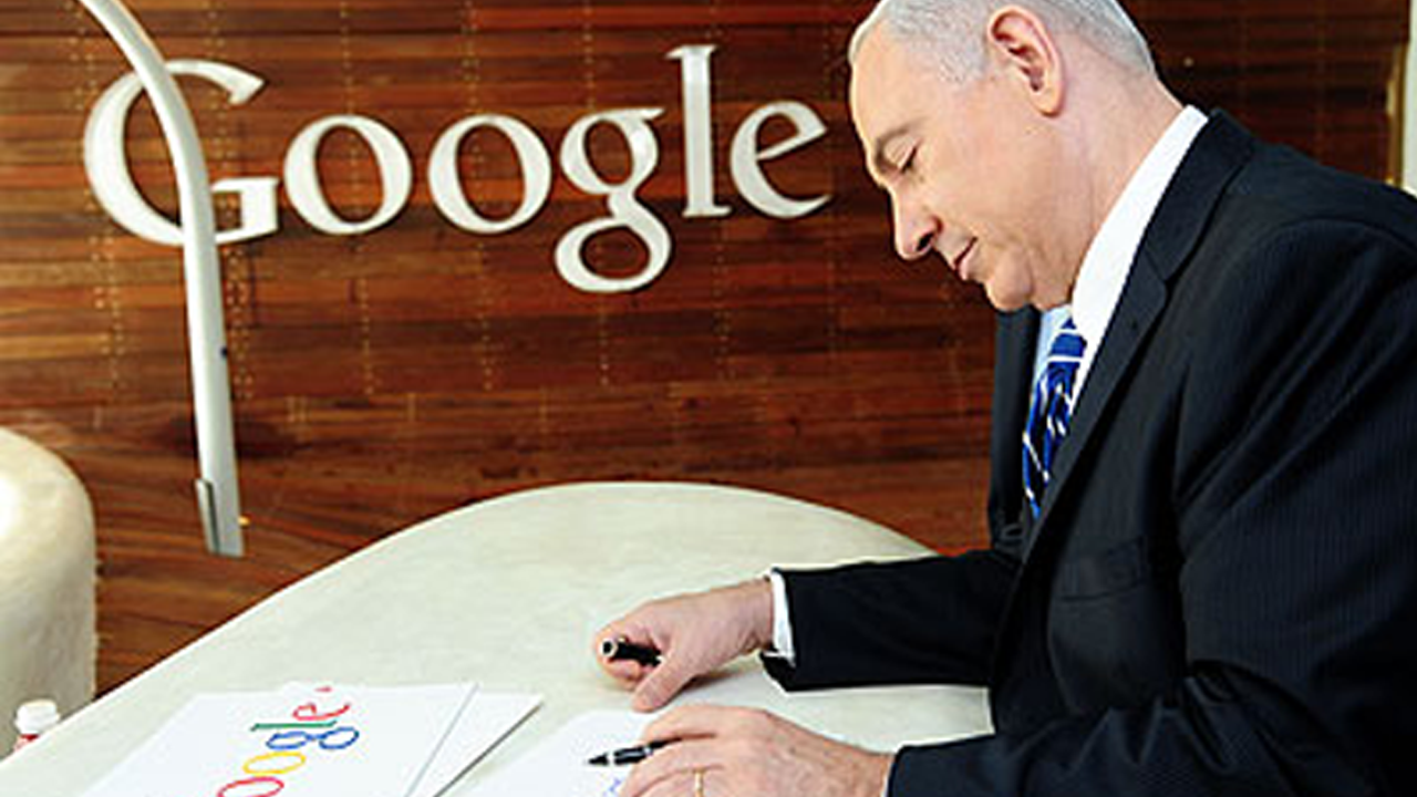 Google, Netanyahu'nun Ofisi'yle anlaştı!