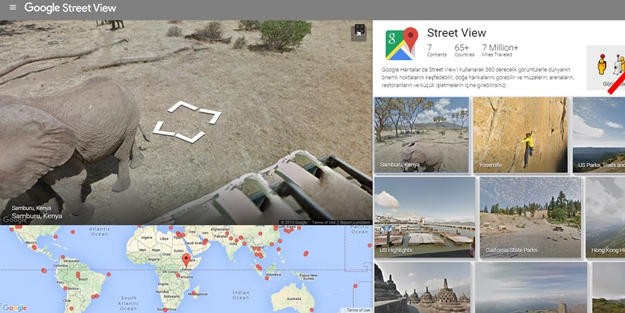 Google Street View Türkiye'de kullanımda!