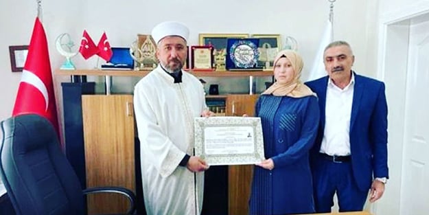 Gördüğü rüya ile hidayet buldu! Moldovyalı kadın Müslüman olup Elif ismini aldı