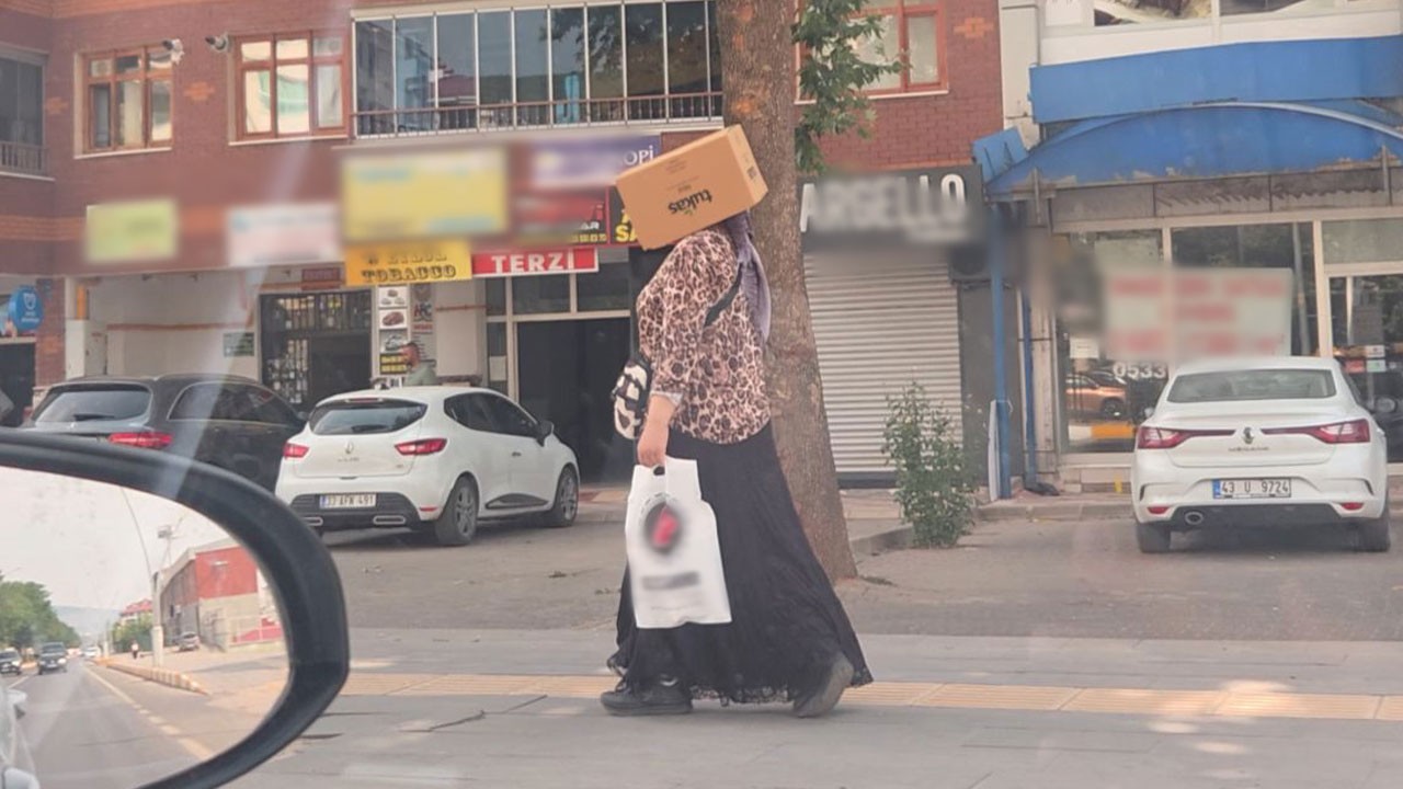 Görenler dönüp tekrar baktı! Tunceli sıcağına karşı ilginç çözüm