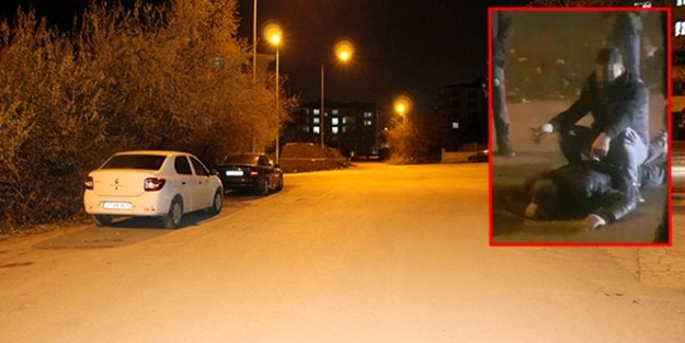 Görenler şaşkına döndü! Polis gelene kadar hırsızın üzerinde oturdu