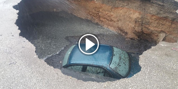 Görenleri şaşkına çeviren görüntü