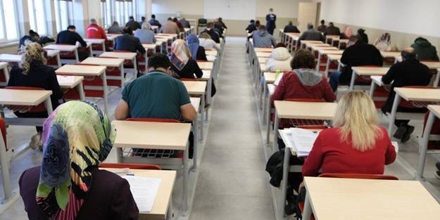 Görevde yükselme ve unvan değişikliği sınavına yoğun ilgi