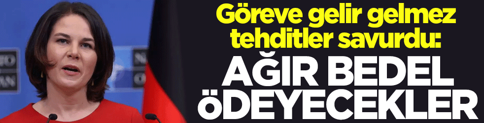 Göreve gelir gelmez tehditler savurdu: Ağır bedel ödeyecekler