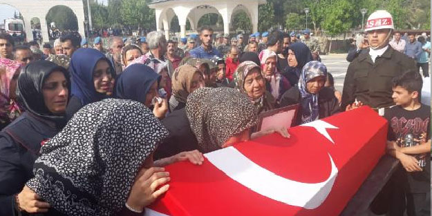 Görevi başında yaşamını yitiren uzman çavuş toprağa verildi