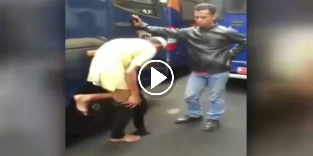 Dilencinin 'engelli' numarası pes dedirtti!