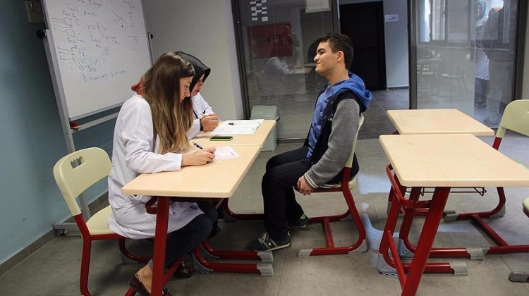Görme engelli ama tüm sınavlarda başarılı