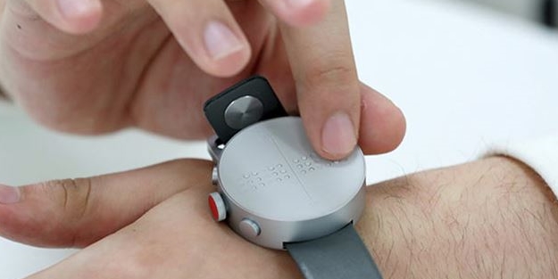 Görme engellilere özel 'Akıllı Saat'