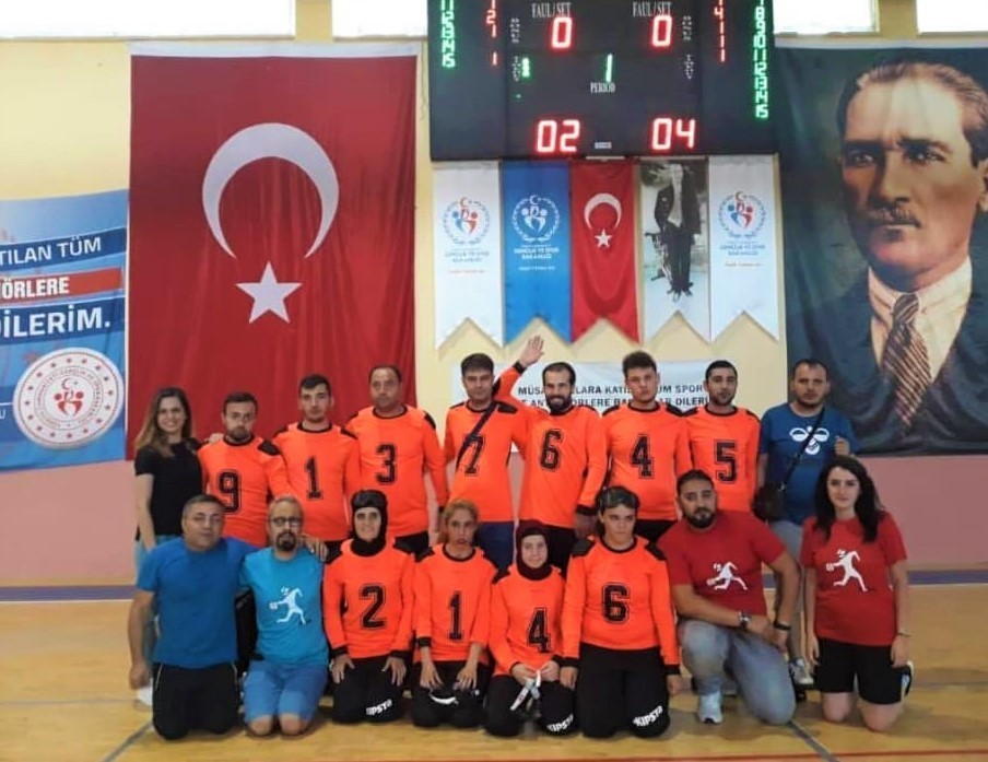 Görme engellilerin futbol heyecanı başladı 