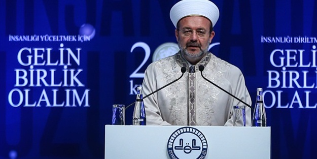 Görmez: İslam'la asla ilişkileri yok