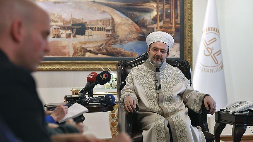 Görmez'den Diyanet görevlilerine 'casusluk' suçlamasına tepki