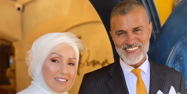 Görücü usulüyle evlendi! İşte Yaşar Alptekin'in nikahından kareler