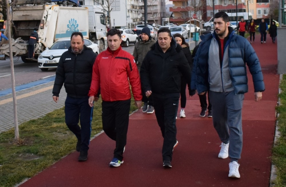 Görükle’de sağlık için yürüdüler 