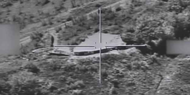 Görüntüler dünyaya servis edildi... Ermenistan mevzileri böyle vuruldu