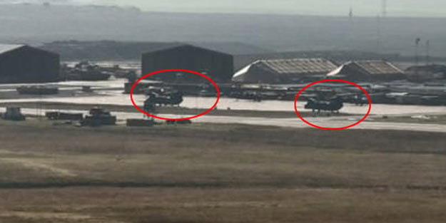 Görüntüler düştü! ABD üssünde hareketlilik