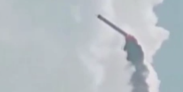 Görüntüler ortaya çıktı! Çin’de roket fiyaskosu