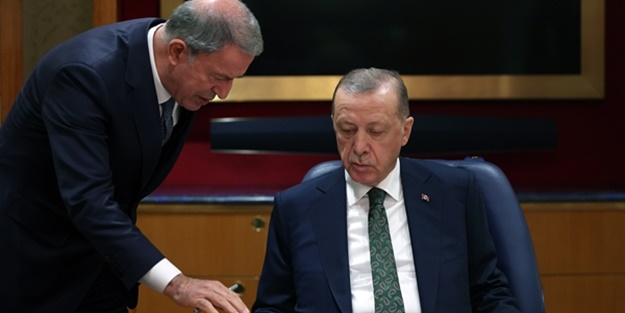 Görüntüler servis edildi... Başkan Erdoğan harekat emrini böyle verdi