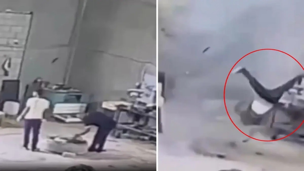 Görüntüler Türkiye’den! “Ölümün de hayırlısı” dedirten olay saniye saniye kaydedildi