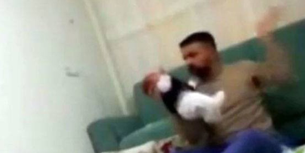 Görüntüleri izlemeye yürek dayanmaz! 2 aylık bebeği öldüresiye döven cani baba hakkında sıcak gelişme