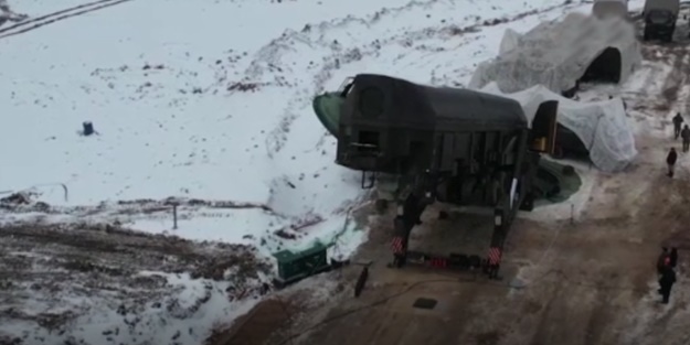 Görüntüleri paylaştılar! Rusya'dan dünyaya gözdağı