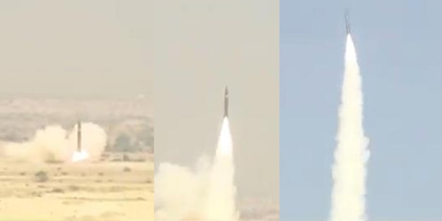 Görüntüleri yayınlandı! Ghaznavi'yi fırlattılar