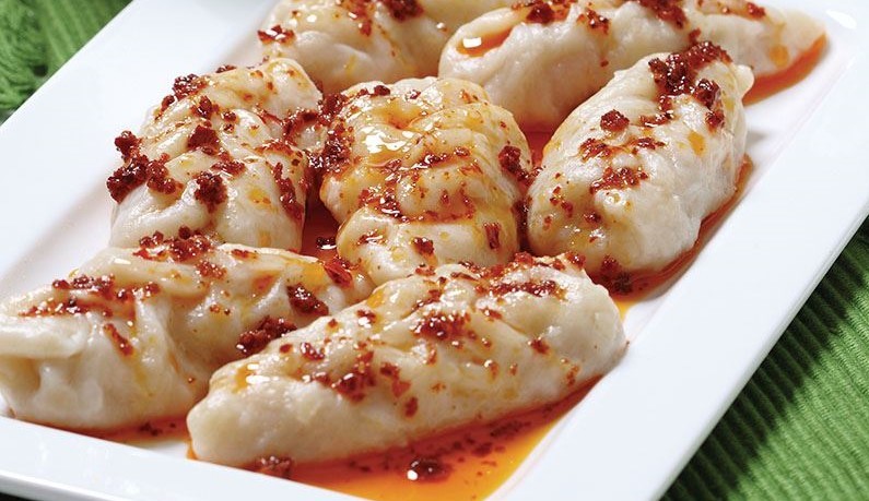 Görüntüsüyle mest eden çerkez mantısı tarifi