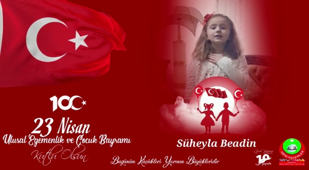 Gostivar‘da yaşayan çocuklardan 23 Nisan’da İstiklal Marşı videosu 