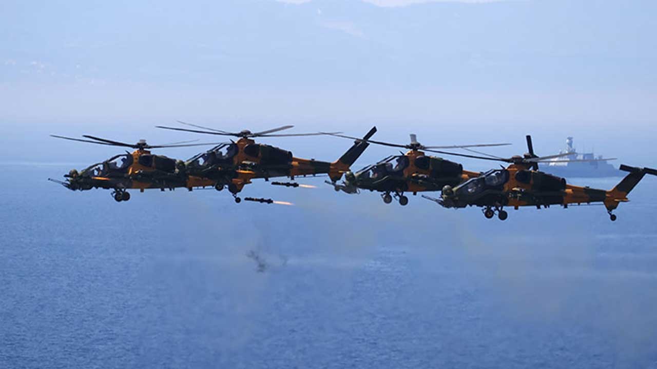 Göz göre göre varil varil petrol çalınıyor! Türk savaş helikopterleri peş peşe havalandı