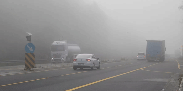 Göz gözü görmüyor! Bolu Dağı'nda etkili oluyor