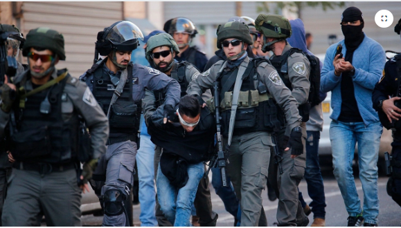 Gözaltına alınan Filistinlilerin sayısı 560'a yükseldi Doğu Kudüs ve Batı Şeria'da 55 Filistinli daha gözaltına alındı