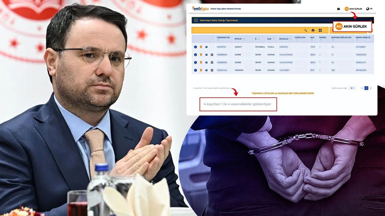 Gözaltına alındı! İşte Adalet Bakanı Gürlek'in tapularını sorgulayan zanlının ilk ifadesi