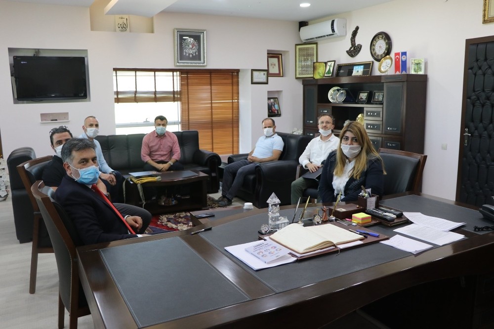 Gözbaşı’dan Eskici’ye ziyaret 