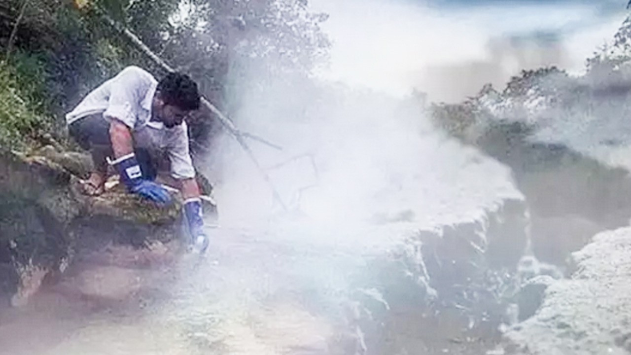 Gözlerine inanamadı! Fokur fokur kaynıyor: Dünyada bir benzeri yok!