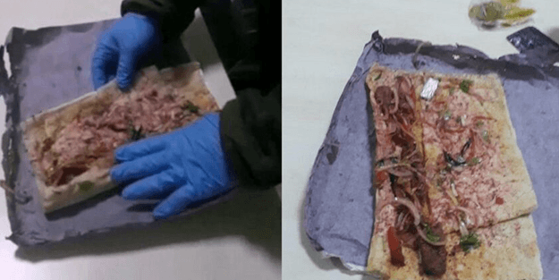 Gözlerinize inanamayacaksınız! Babadan oğula kebap arası uyuşturucu servisi