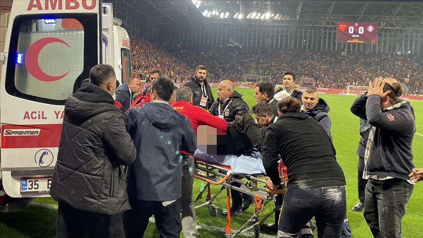 Göztepe-Altay maçındaki tribün olaylarına ilişkin 19 şüpheli tutuklandı