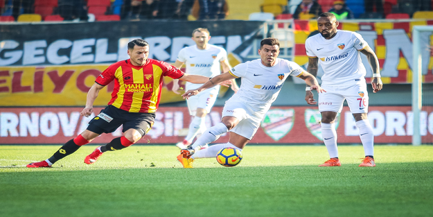 Göztepe Kayseri ile berabere kaldı