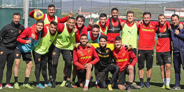 Göztepe, Kayserispor maçı hazırlıklarına devam etti